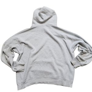 Vintage 90s Blank Fruit of the Loom Light Gray Hoodie Suoer Baggy Made In Canada